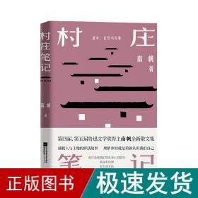 村庄笔记 中国现当代文学 南帆 新华正版