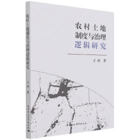 全新正版 农村土地制度与治理逻辑研究 王冉 9787520386623 中国社会科学出版社