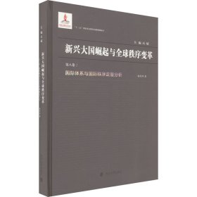 国际体系与国际秩序定量分析 9787305228216 祁玲玲 南京大学出版社