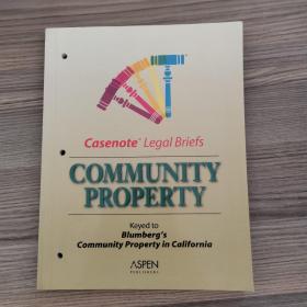 Casenote™ Legal Briefs Community Property