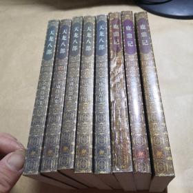 口袋本金庸作品集  天龙八部 1-5、鹿鼎记 2,4,5  共8本合售
