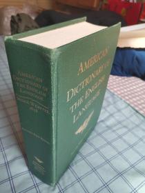 an American dictionary of the English language
Webster's English Dictionary
韦氏英语词典（1828年版）