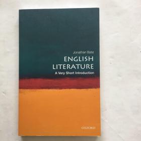 English Literature：A Very Short Introduction 英国文学：一个非常简短的介绍 牛津