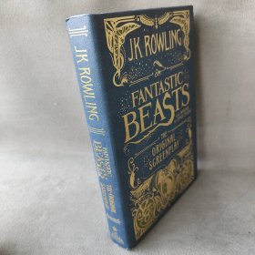 【库存书】神奇动物在哪里Fantastic Beasts and Where to Find Them: The Original Screenplay ISBN9781338109061
