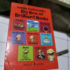 原版英文儿童绘本全套8本一盒 Leslie patricelli's  big box  of brilliant books  美国知名童书作家莱斯莉帕特里切利9781406378092