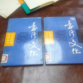 台湾文化 中国地域文化丛书(馆藏书，1991年一版一印)库存二本随机发