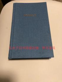 下单前联系店主确认 [德文德语原版] 《诺瓦利斯著作集》（单卷本 精装 ）Novalis Werke in einem Band , 含Hymnen an die Nacht 夜之赞歌 夜颂Glauben und Liebe, Monologen等