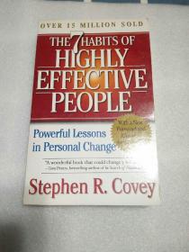 高效能人士的七个习惯 英文版 the seven habits of highly effective people