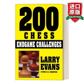 英文原版 200 Chess Endgame Challenges  200局 国际象棋终局挑战 英文版 进口英语原版书籍