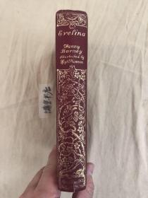 Evelina，范妮·伯尼 《伊芙琳娜》，Austin Dobson导读，Hugh Thomson丰富插图(内含大约70幅精美插图），1932年出版，布面精装，烫金书脊