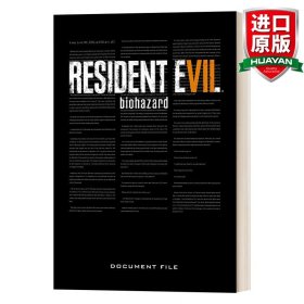 英文原版 Resident Evil 7: Biohazard Document File 生化危机7 生化危机文件档案 经典游戏系列 艺术视觉效果设定集画册 精装 英文版 进口英语原版书籍