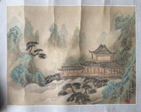 天津老画家——-刘云章（卖家保真）