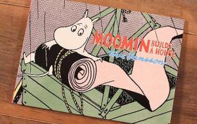 绝版2013年芬兰插画 Moomin Builds a House姆明建了一个房子