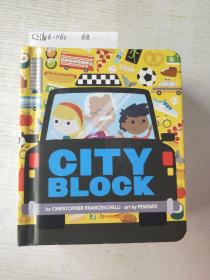 城市书绘本 宝宝英语绘本启蒙幼儿【Block】Cityblock 零基础0-3岁儿童早教书原版书