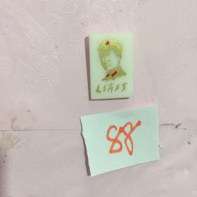 塑料,毛主席像章：毛主席万岁
