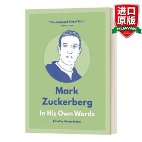 英文原版 Mark Zuckerberg 马克·扎克伯格——用他自己的话来说 英文版 进口英语原版书籍