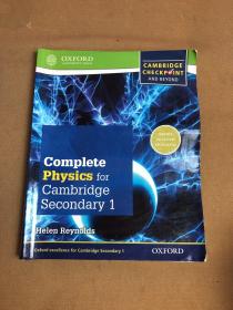 Complete Physics For Cambridge Secondary 1【轻微划线】