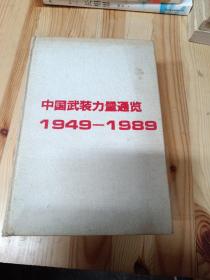 中国武装力量通览1949-1989