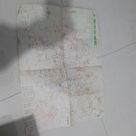 【地图类】新编上海交通图附商业网点