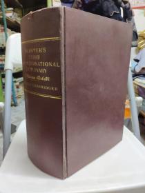 Webster's Third New International Dictionary of the English Language unbridged（韦氏第三版新国际英语词典）巨厚大书
