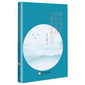 唐宋诗词中的诗思维与修辞策略探究 中国古典小说、诗词 丁石林，刘燕芳