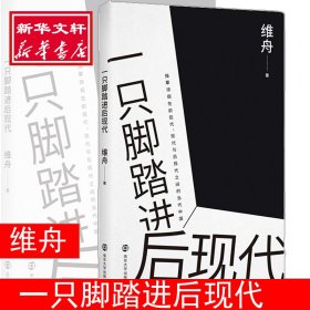 一只脚踏进后现代 9787305179228 维舟 南京大学出版社