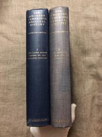 The Shorter Cambridge Medieval History, 2 Volumes: The Later Roman Empire to the Twelfth Century & The Twelfth Century to the Renaissance 两卷版剑桥中世纪史【英文版，精装】超2公斤重