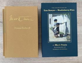 预售汤姆索亚和哈克贝利费恩历险记：诺曼洛克威尔插图珍藏版The Adventures of Tom Sawyer and Huckleberry Finn: Norman Rockwell