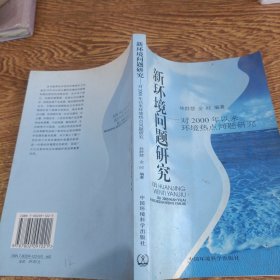 新环境问题研究：对2000年以来环境热点问题研究