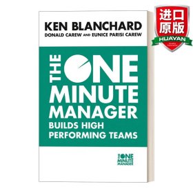 英文原版 The One Minute Manager Builds High Performing Teams 一分钟经理人 打造高效团队 情境领导的四种风格 英文版 进口英语原版书籍