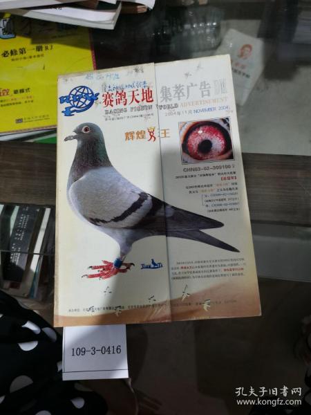 赛鸽天地 2004 年    月 号