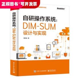 自研操作系统:DIM-SUM设计与实现