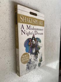 SHAKESPEARE:A Midsummer Night's Dream（英文原版）