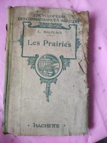 Les Prairies【英文原版。民国中央大学馆藏。六朝藏书票】