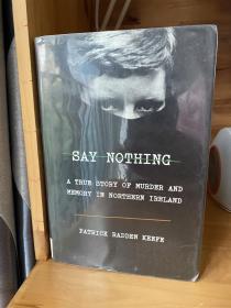 Say Nothing : A True Story of Murder and Memory in Northern Ireland