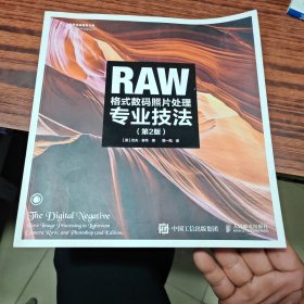 RAW格式数码照片处理专业技法（第2版）（内干净）