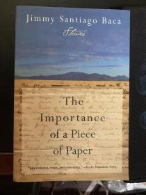 The Importance of a Piece of Paper: Stories