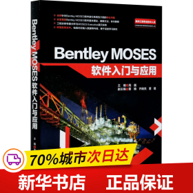 保正版！Bentley MOSES软件入门与应用9787517090403中国水利水电出版社高巍