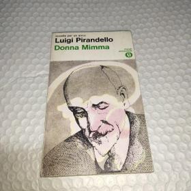 意大利文原版 Luigi Pirandello Donna Mimma