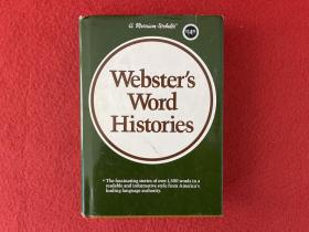 Webster's Word Histories【书衣有磨损】实物拍图