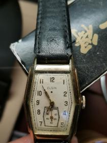 老款爱尔琴10K金男式手表