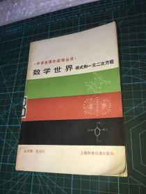 中学生课外读物丛书：数学世界根式和一元二次方程