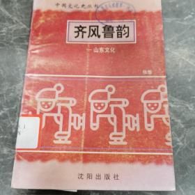 中国文化史丛书   齐风鲁韵-山东文化