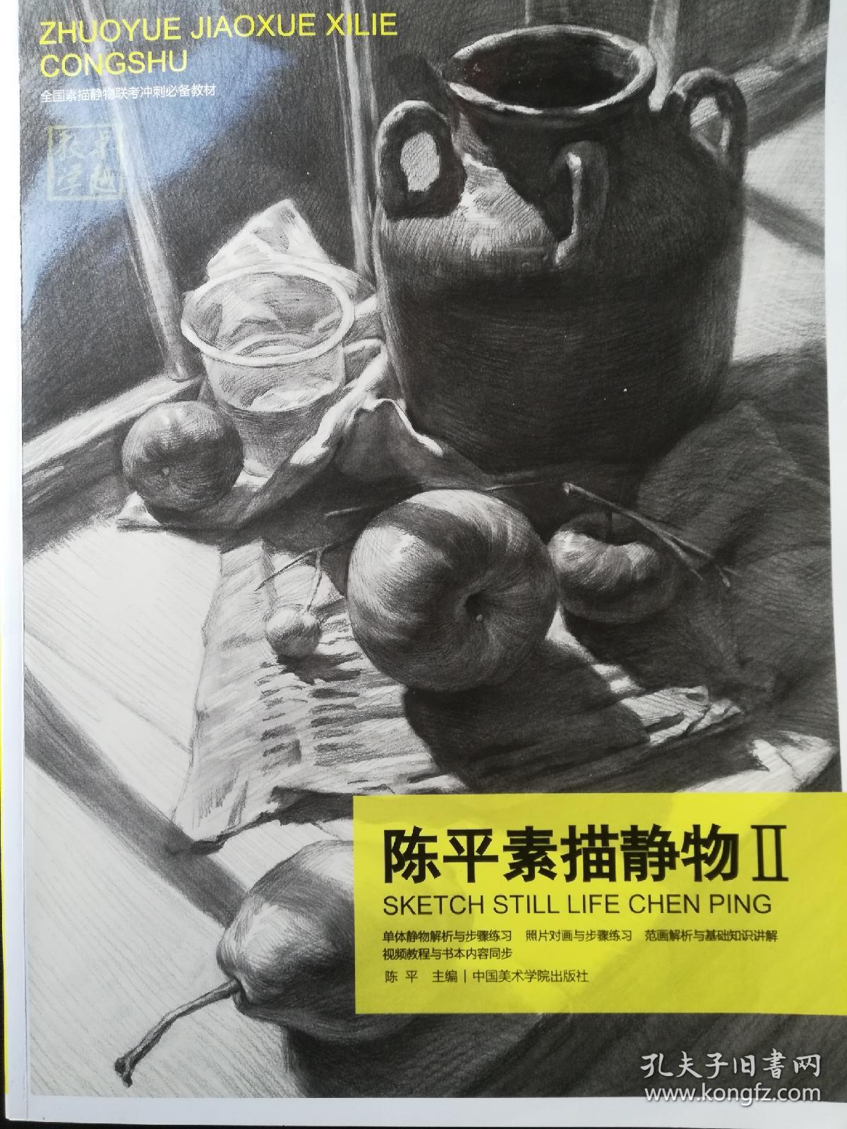 陈平素描静物 2(全国素描静物联考冲刺必备教材)