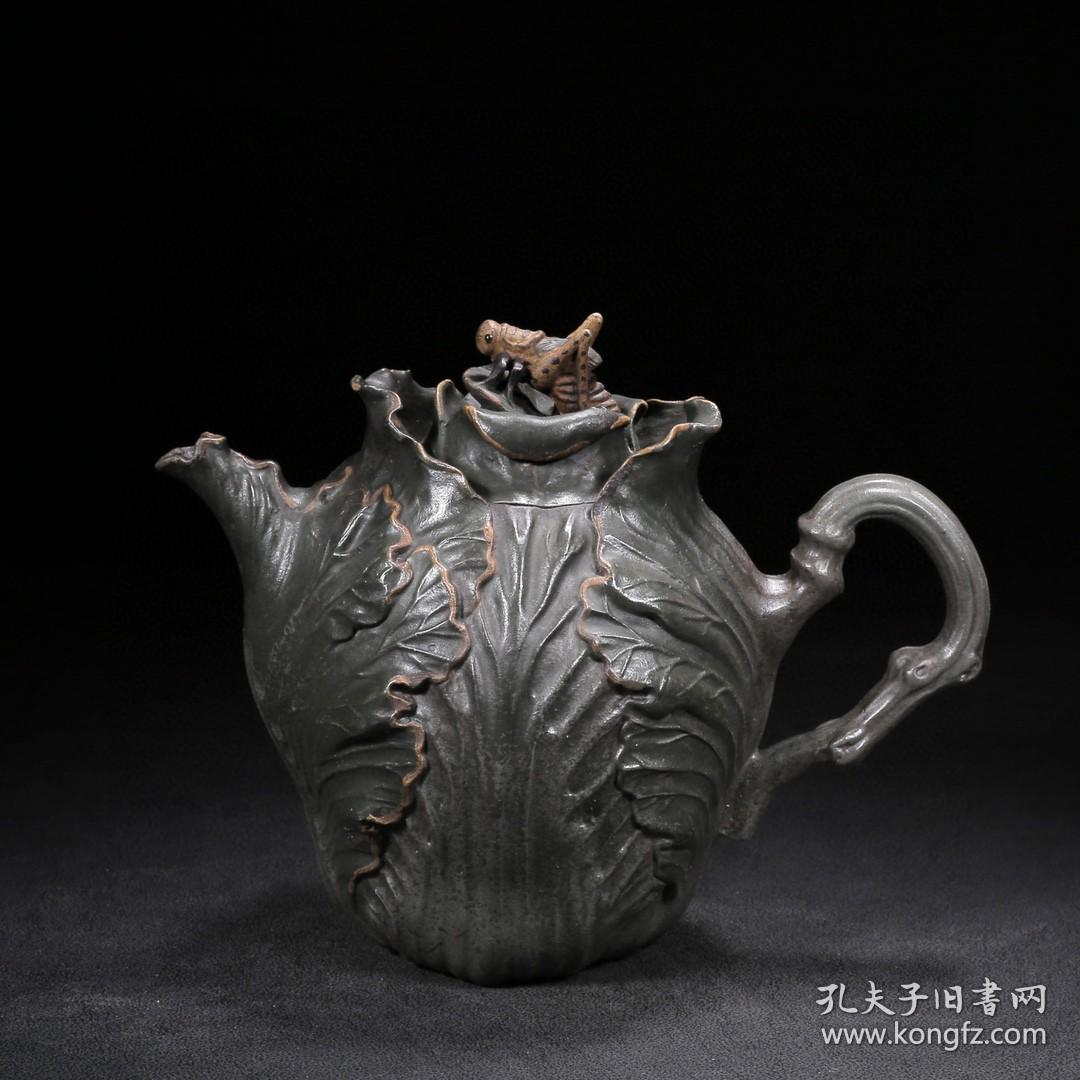 珍藏精品紫砂壶品名百财底款蒋蓉尺寸1814cm容量550cc紫砂分类原矿