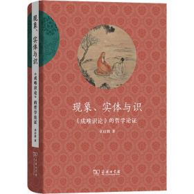 现象、实体与识 《成唯识论》的哲学论证 中国哲学 章启群 新华正版