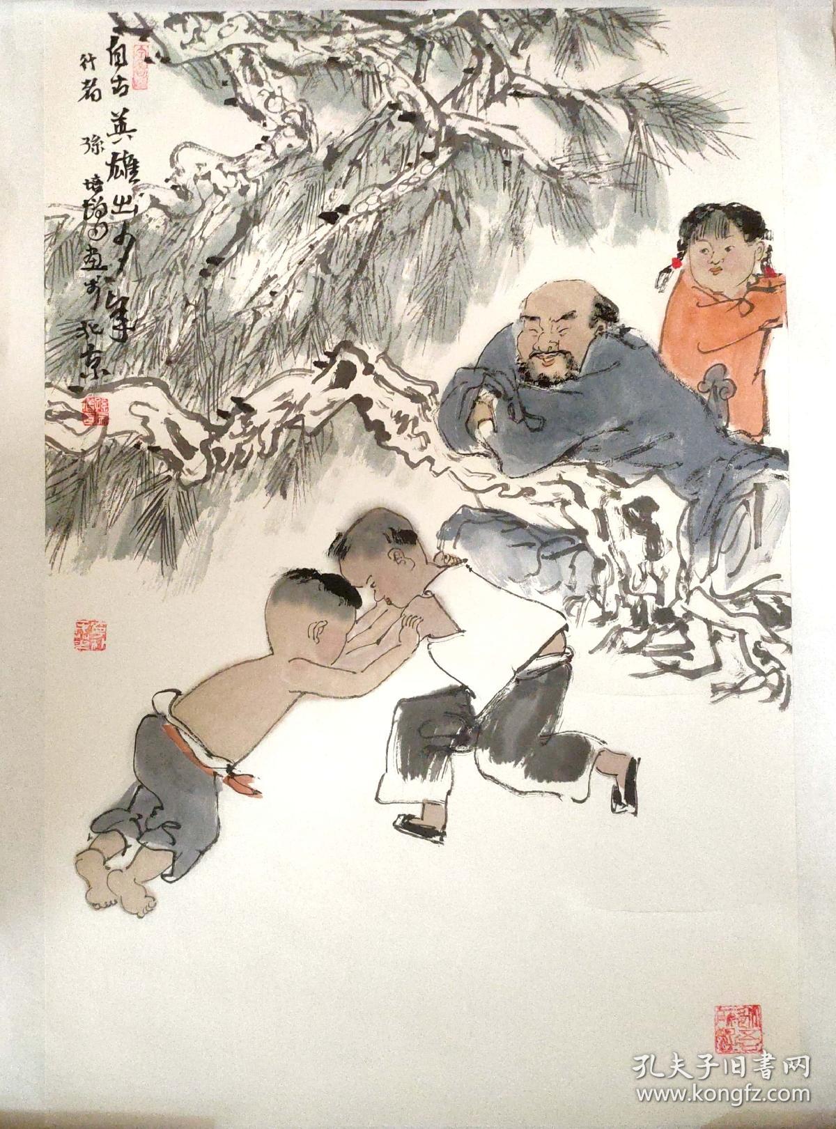 j269中国美术家协会会员著名画家孙培增老师作品