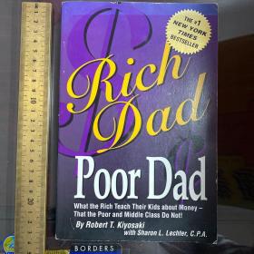 Rich dad and poor dad financial management 英文原版