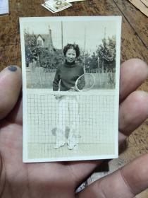 民国时期——网球美女——照片