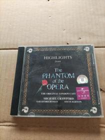 HIGHLIGHTS from ThePHANTOM of the OPERA（CD）